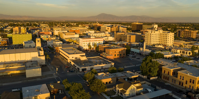 Aerial of Bakersfield